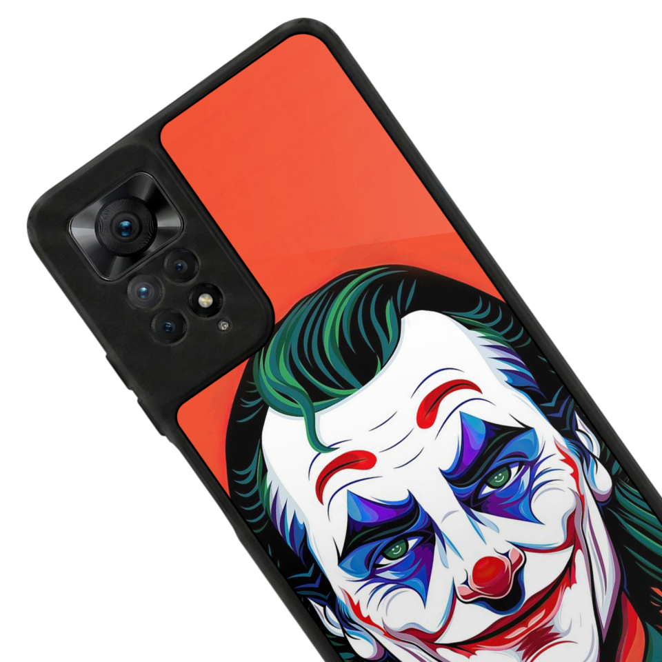 Xiaomi Redmi Note 11 Pro Uyumlu Joker Tasarımlı Glossy Premium Kılıf