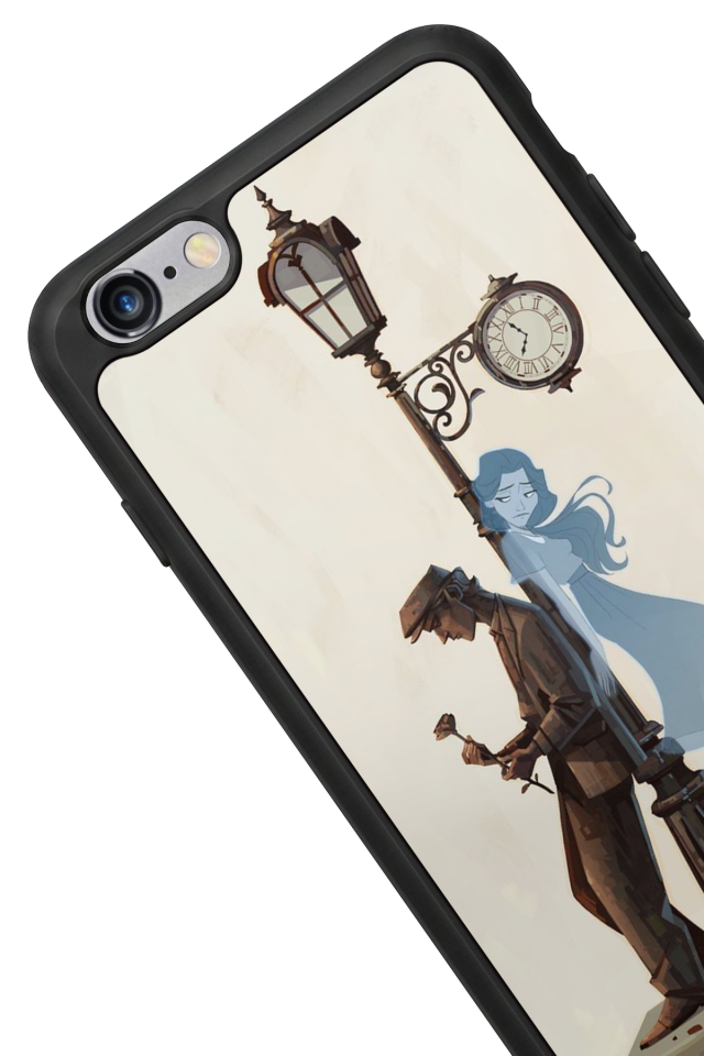 iPhone 6 Plus Uyumlu Kalp Love Tasarımlı Glossy Premium Kılıf