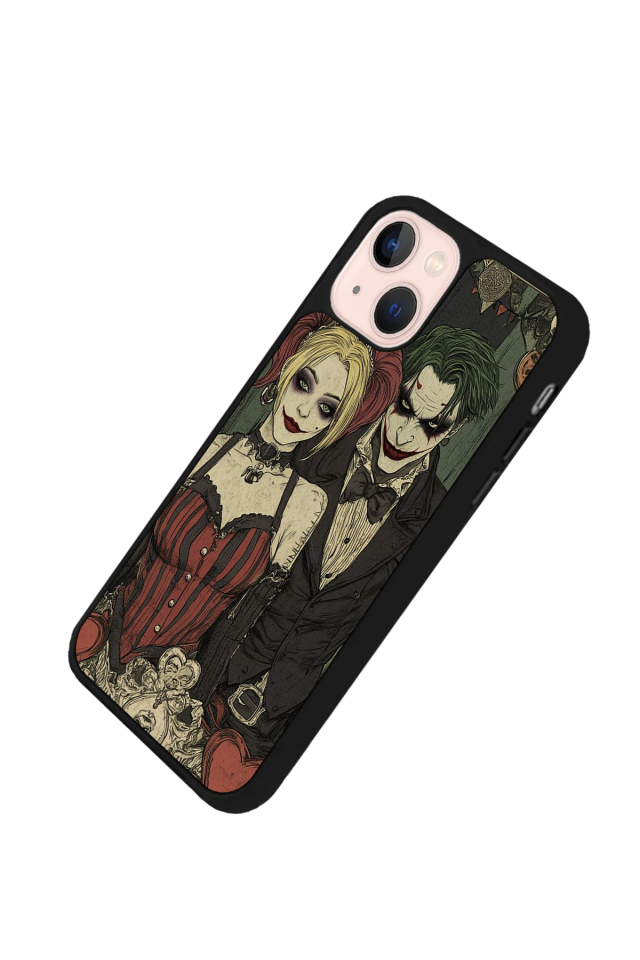 iPhone 13 Mini Uyumlu Kalp Love Tasarımlı Glossy Premium Kılıf