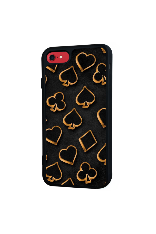 iPhone 7 Uyumlu Kart Tasarımlı Glossy Premium Kılıf