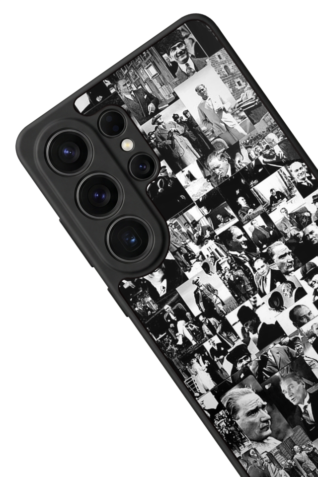 Samsung Galaxy S26 Ultra Uyumlu Mustafa Kemal Ataturk Tasarımlı Glossy Premium Kılıf