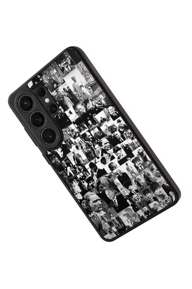 Samsung Galaxy S26 Ultra Uyumlu Mustafa Kemal Ataturk Tasarımlı Glossy Premium Kılıf
