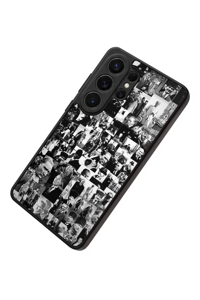 Samsung Galaxy S26 Ultra Uyumlu Mustafa Kemal Ataturk Tasarımlı Glossy Premium Kılıf