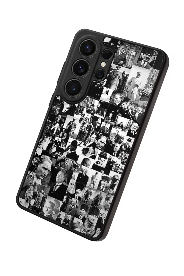 Samsung Galaxy S26 Ultra Uyumlu Mustafa Kemal Ataturk Tasarımlı Glossy Premium Kılıf
