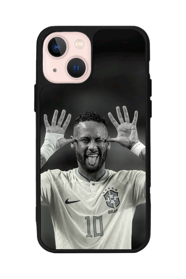 iPhone 14 Plus Uyumlu Neymar Tasarımlı Glossy Premium Kılıf