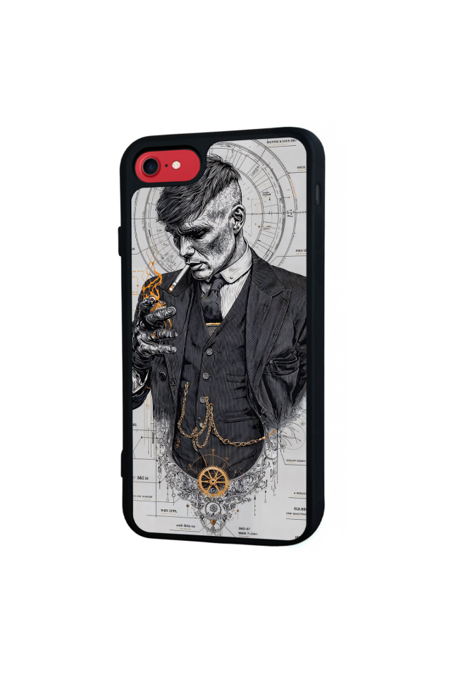 iPhone 8 Uyumlu Peaky Blinders Tasarımlı Glossy Premium Kılıf