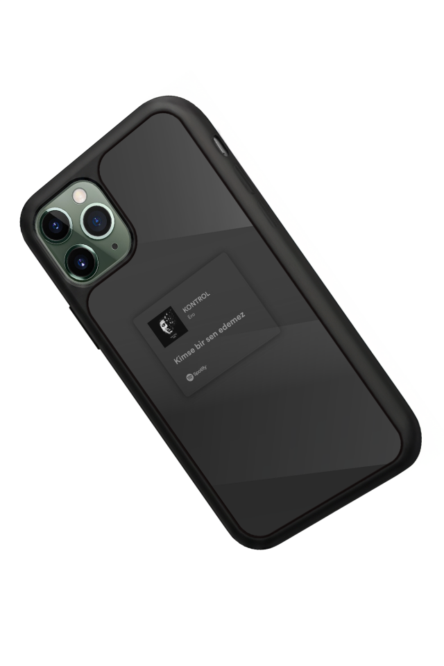 iPhone 11 Pro Uyumlu Sarki Sozleri Tasarımlı Glossy Premium Kılıf