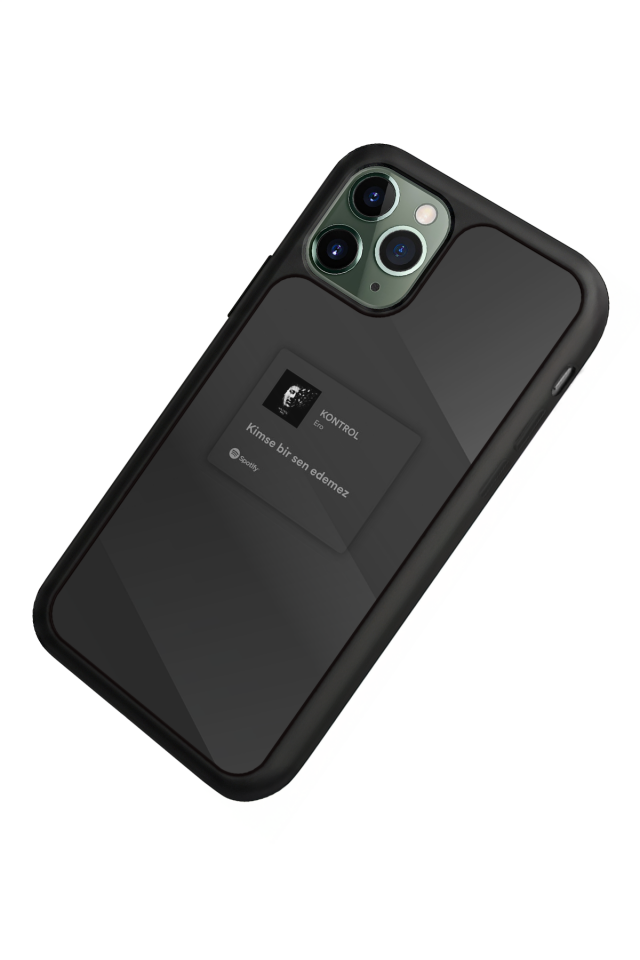 iPhone 11 Pro Uyumlu Sarki Sozleri Tasarımlı Glossy Premium Kılıf