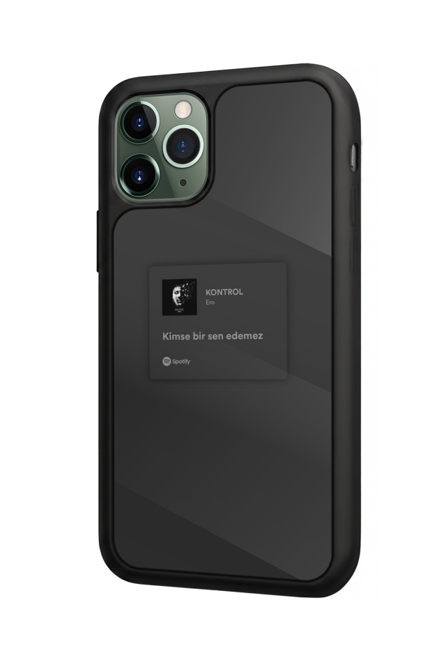 iPhone 11 Pro Uyumlu Sarki Sozleri Tasarımlı Glossy Premium Kılıf
