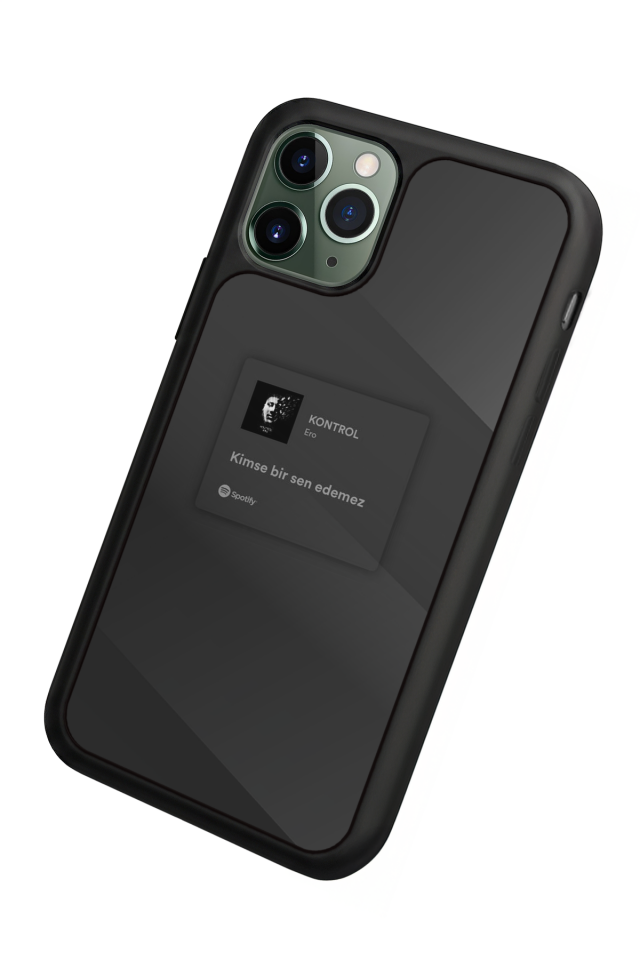 iPhone 11 Pro Uyumlu Sarki Sozleri Tasarımlı Glossy Premium Kılıf