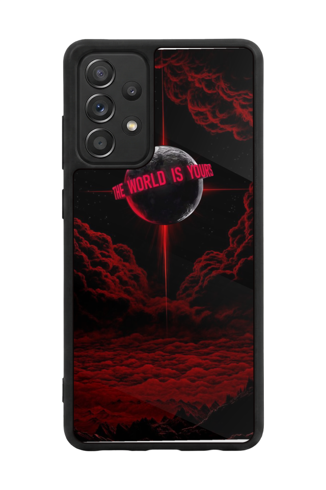 Samsung Galaxy A72 Uyumlu Scarface Tasarımlı Glossy Premium Kılıf