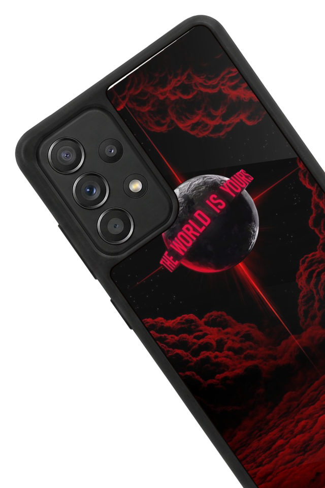 Samsung Galaxy A72 Uyumlu Scarface Tasarımlı Glossy Premium Kılıf