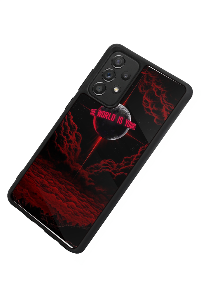 Samsung Galaxy A72 Uyumlu Scarface Tasarımlı Glossy Premium Kılıf