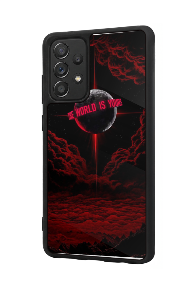 Samsung Galaxy A72 Uyumlu Scarface Tasarımlı Glossy Premium Kılıf