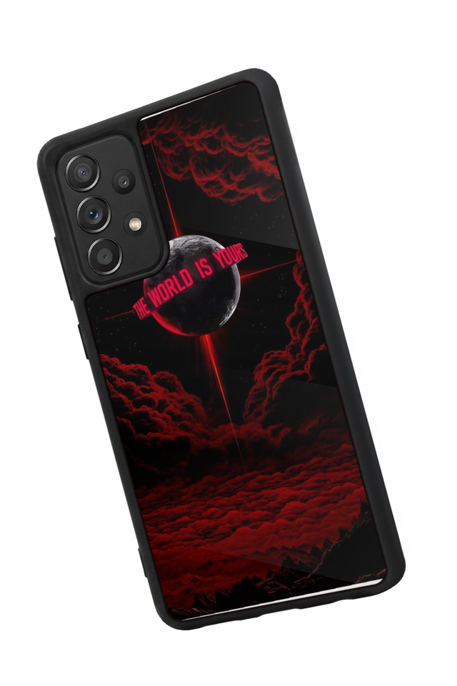 Samsung Galaxy A72 Uyumlu Scarface Tasarımlı Glossy Premium Kılıf