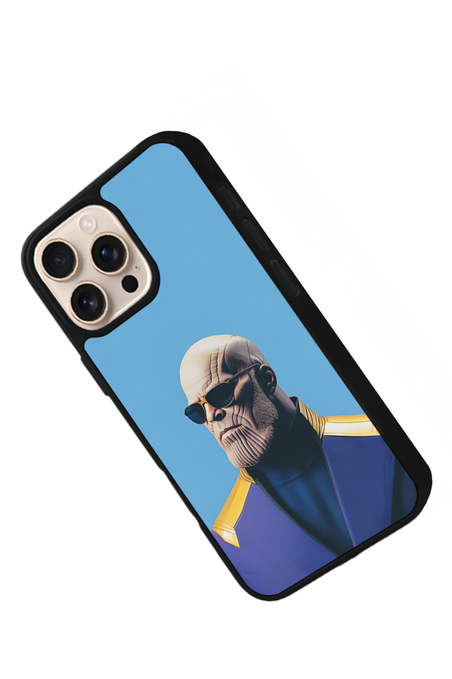 iPhone 14 Pro Uyumlu Thanos Tasarımlı Glossy Premium Kılıf