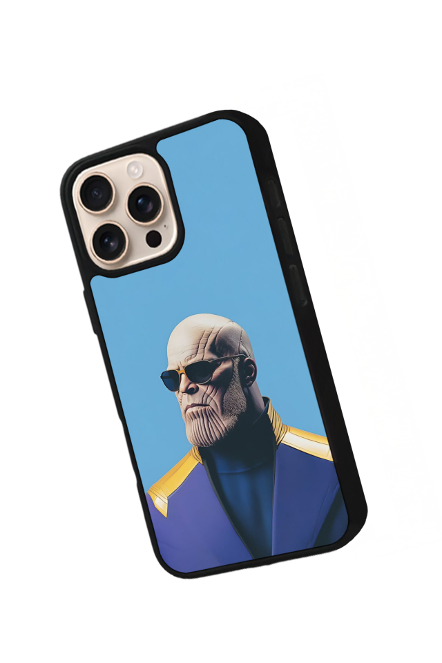 iPhone 14 Pro Uyumlu Thanos Tasarımlı Glossy Premium Kılıf