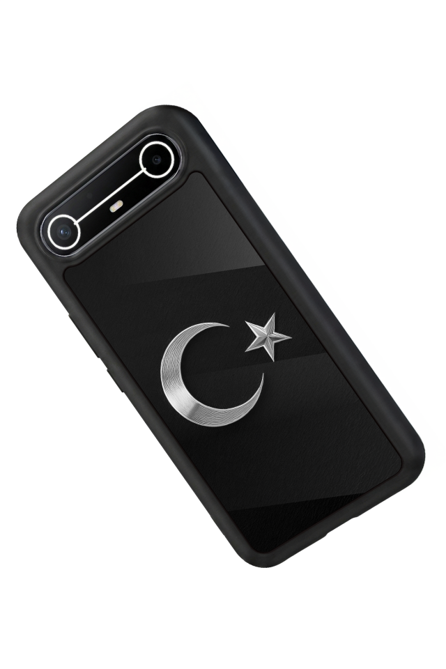 Tecno Spark Slim 5G Uyumlu Türk Bayragi Tasarımlı Glossy Premium Kılıf