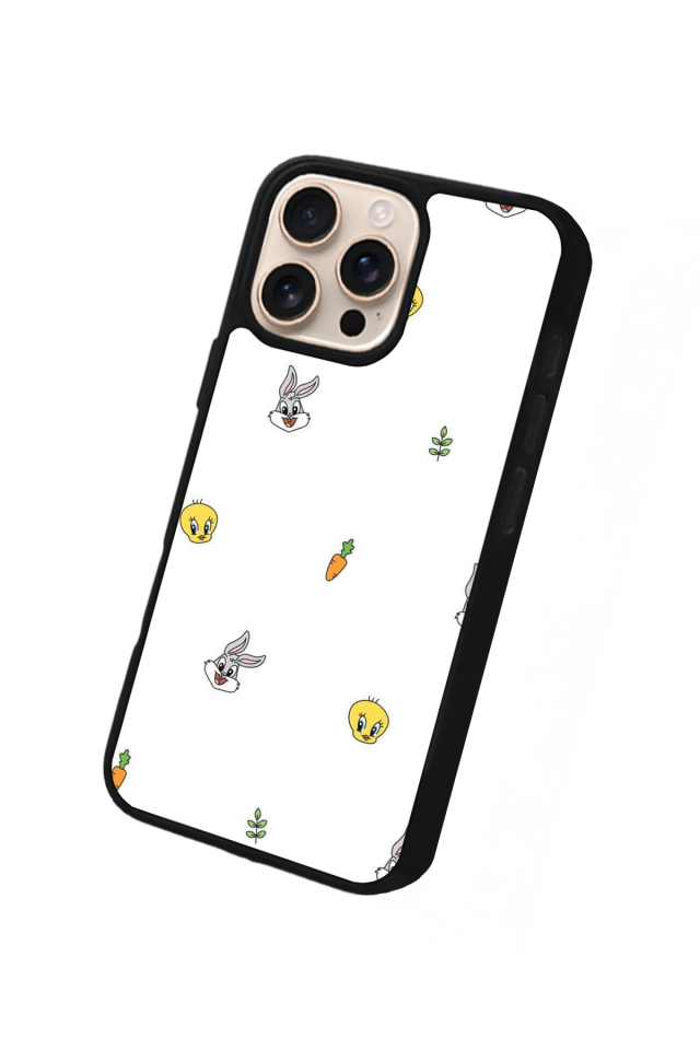 iPhone 15 Pro Max Uyumlu Tweety Tasarımlı Glossy Premium Kılıf