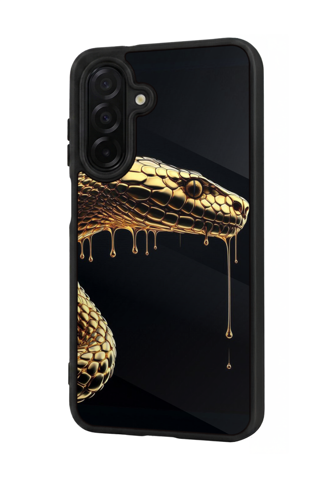 Samsung Galaxy A36 Uyumlu Yılan Tasarımlı Glossy Premium Kılıf