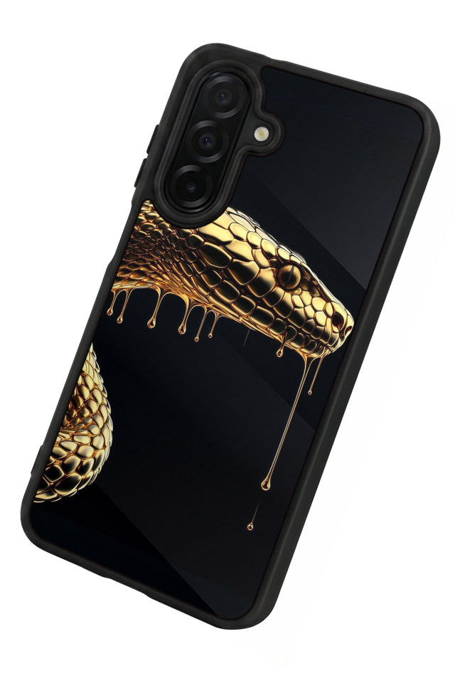 Samsung Galaxy A36 Uyumlu Yılan Tasarımlı Glossy Premium Kılıf