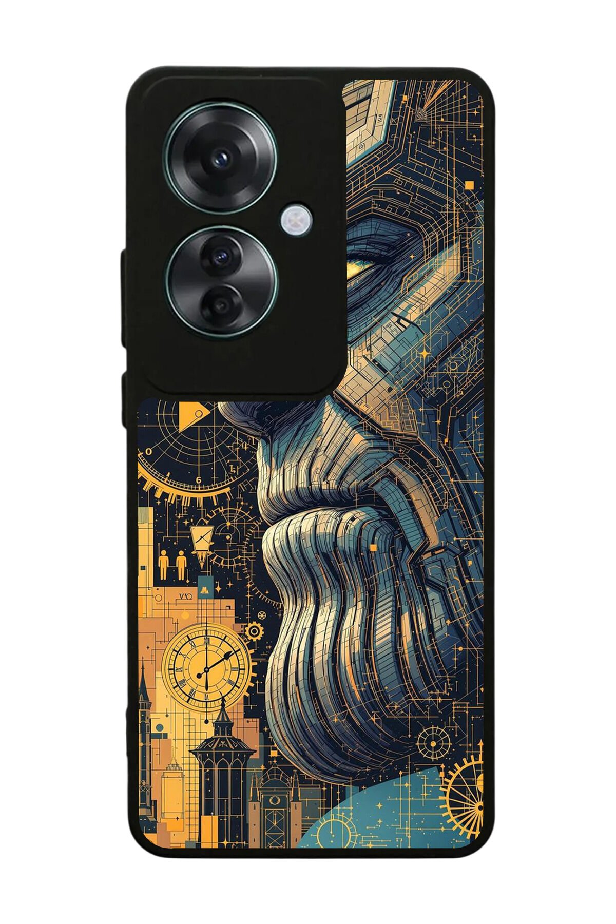 Oppo Reno 11F Uyumlu Thanos Tasarımlı Glossy Premium Kılıf