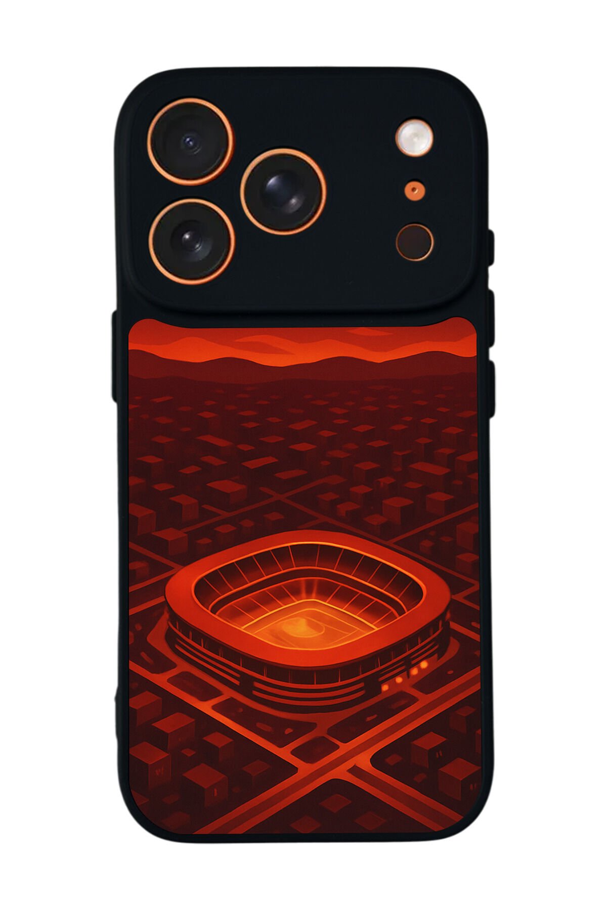 iPhone 17 Pro Uyumlu Aslan Tasarımlı Glossy Premium Kılıf