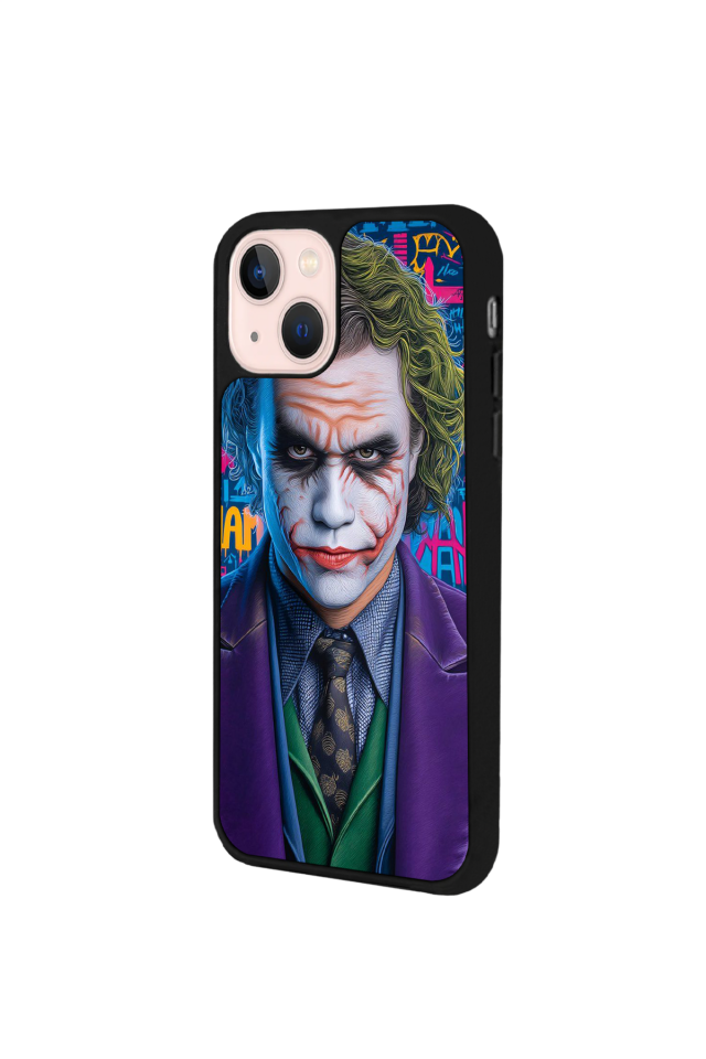 iPhone 15 Plus Uyumlu Joker Tasarımlı Glossy Premium Kılıf
