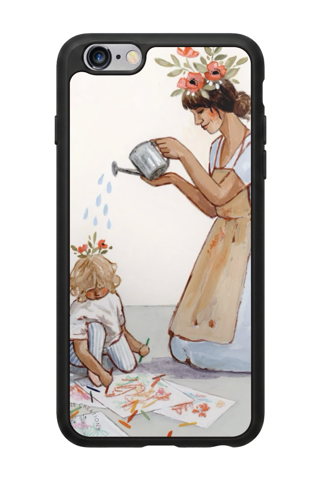 iPhone 6 Plus Uyumlu Kalp Love Tasarımlı Glossy Premium Kılıf