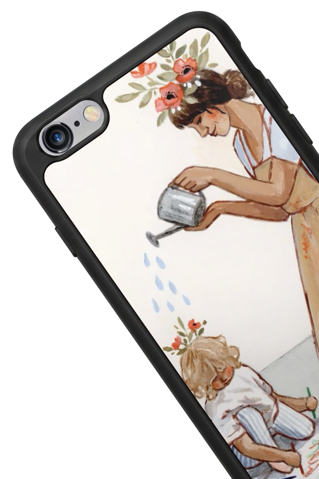 iPhone 6 Plus Uyumlu Kalp Love Tasarımlı Glossy Premium Kılıf