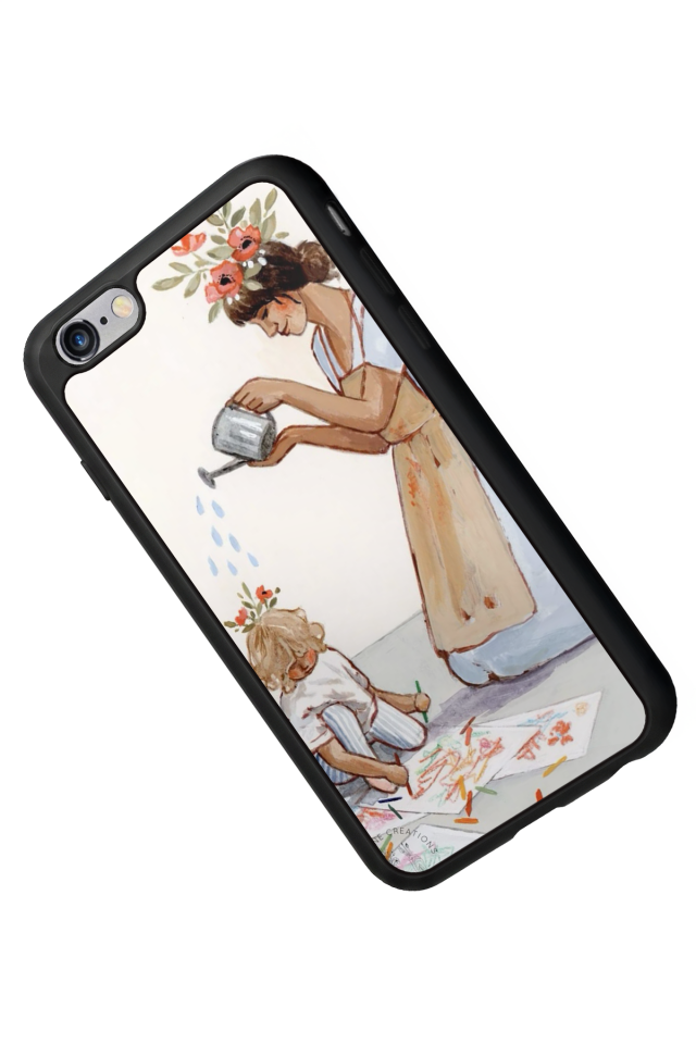 iPhone 6 Plus Uyumlu Kalp Love Tasarımlı Glossy Premium Kılıf