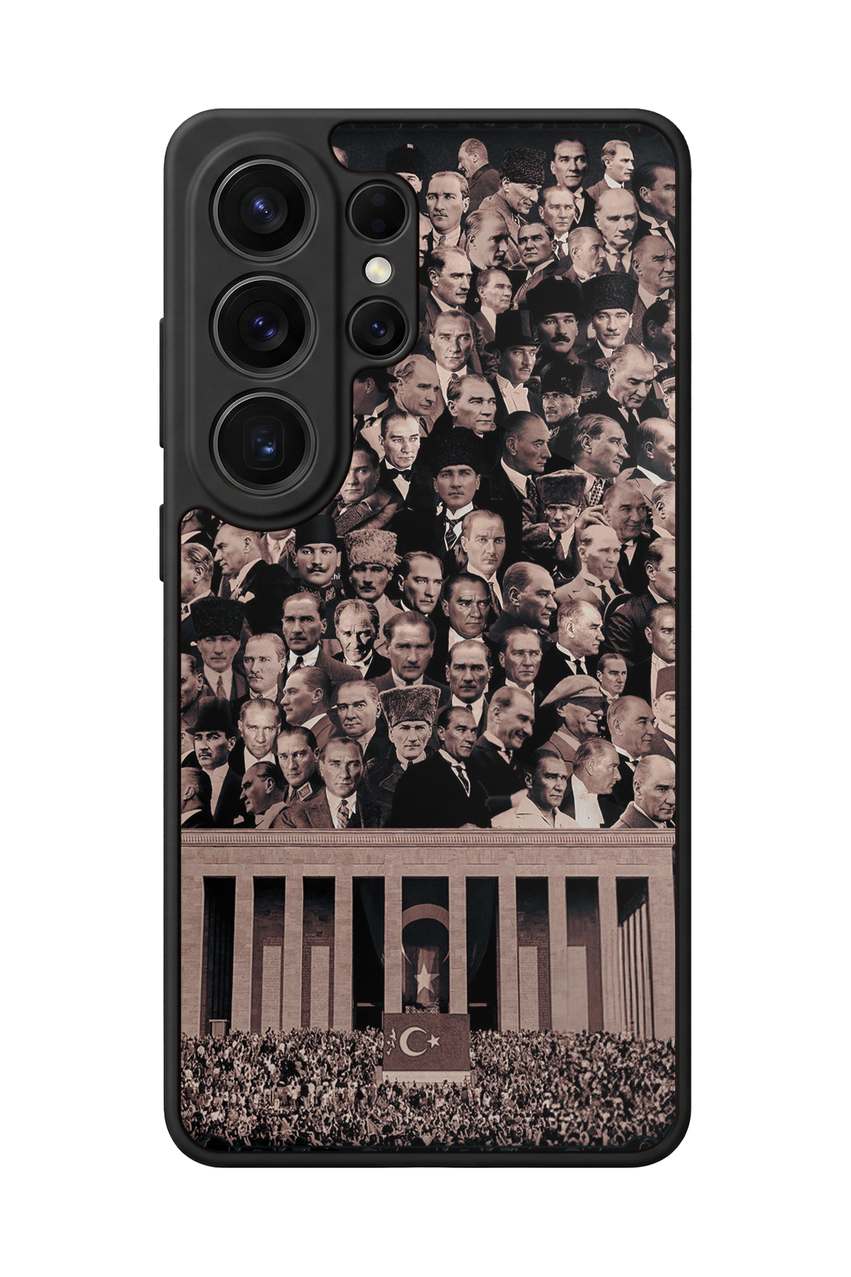 Samsung Galaxy S26 Ultra Uyumlu Mustafa Kemal Ataturk Tasarımlı Glossy Premium Kılıf