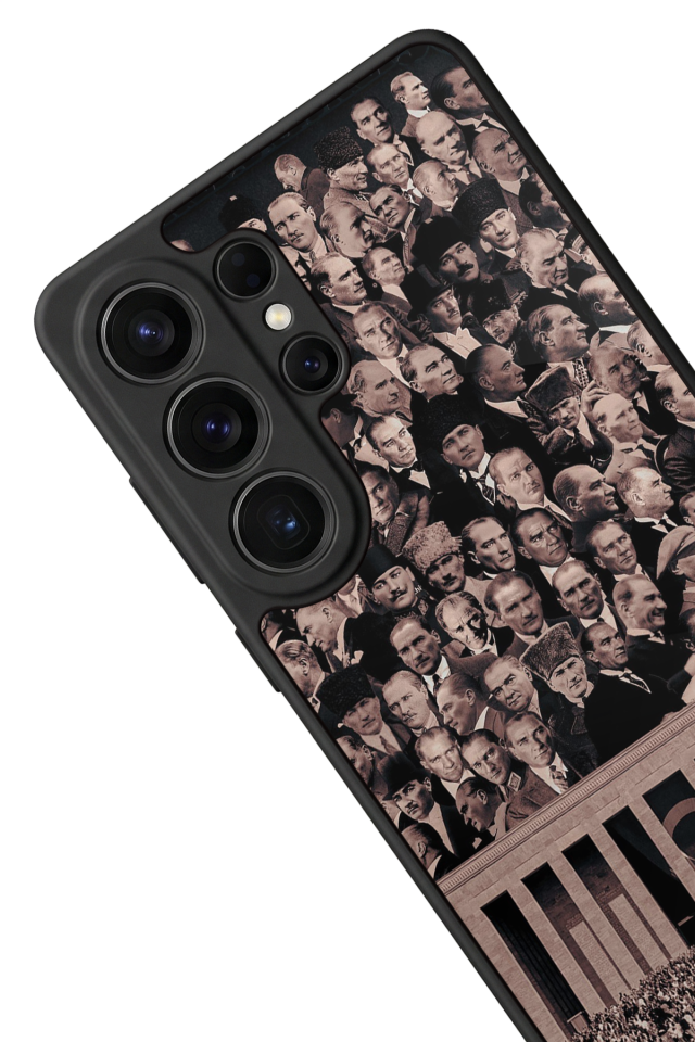Samsung Galaxy S26 Ultra Uyumlu Mustafa Kemal Ataturk Tasarımlı Glossy Premium Kılıf
