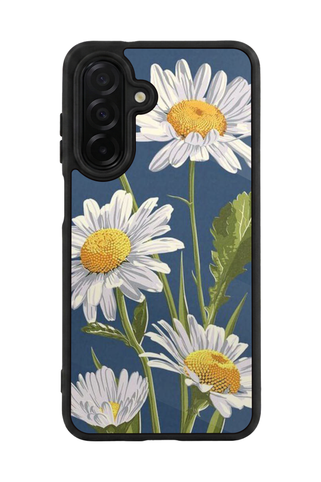 Samsung Galaxy A26 Uyumlu Papatya Tasarımlı Glossy Premium Kılıf