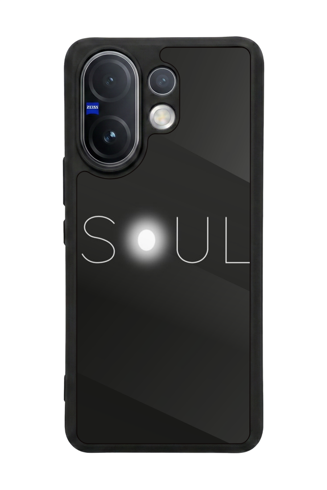 Vivo V60 Uyumlu SOUL Tasarımlı Glossy Premium Kılıf