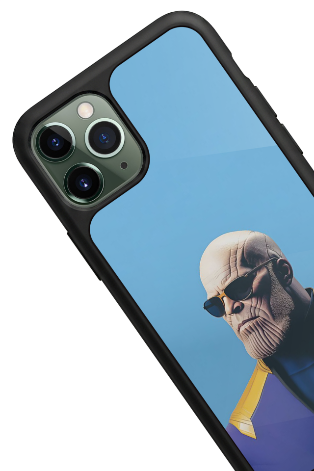 iPhone 11 Pro Max Uyumlu Thanos Tasarımlı Glossy Premium Kılıf