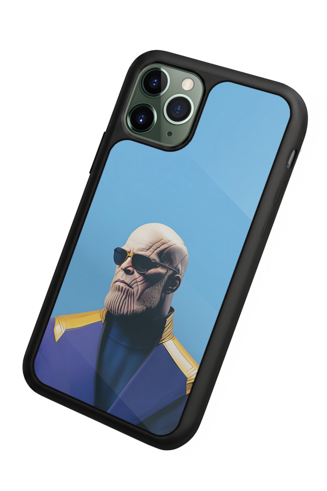 iPhone 11 Pro Max Uyumlu Thanos Tasarımlı Glossy Premium Kılıf