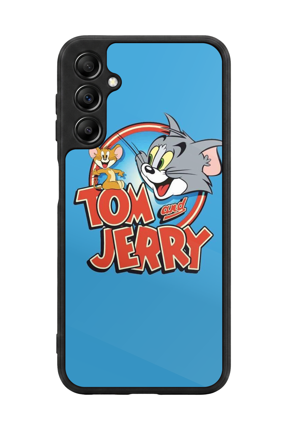 Samsung Galaxy A14 Uyumlu Tom And Jerry Tasarımlı Glossy Premium Kılıf