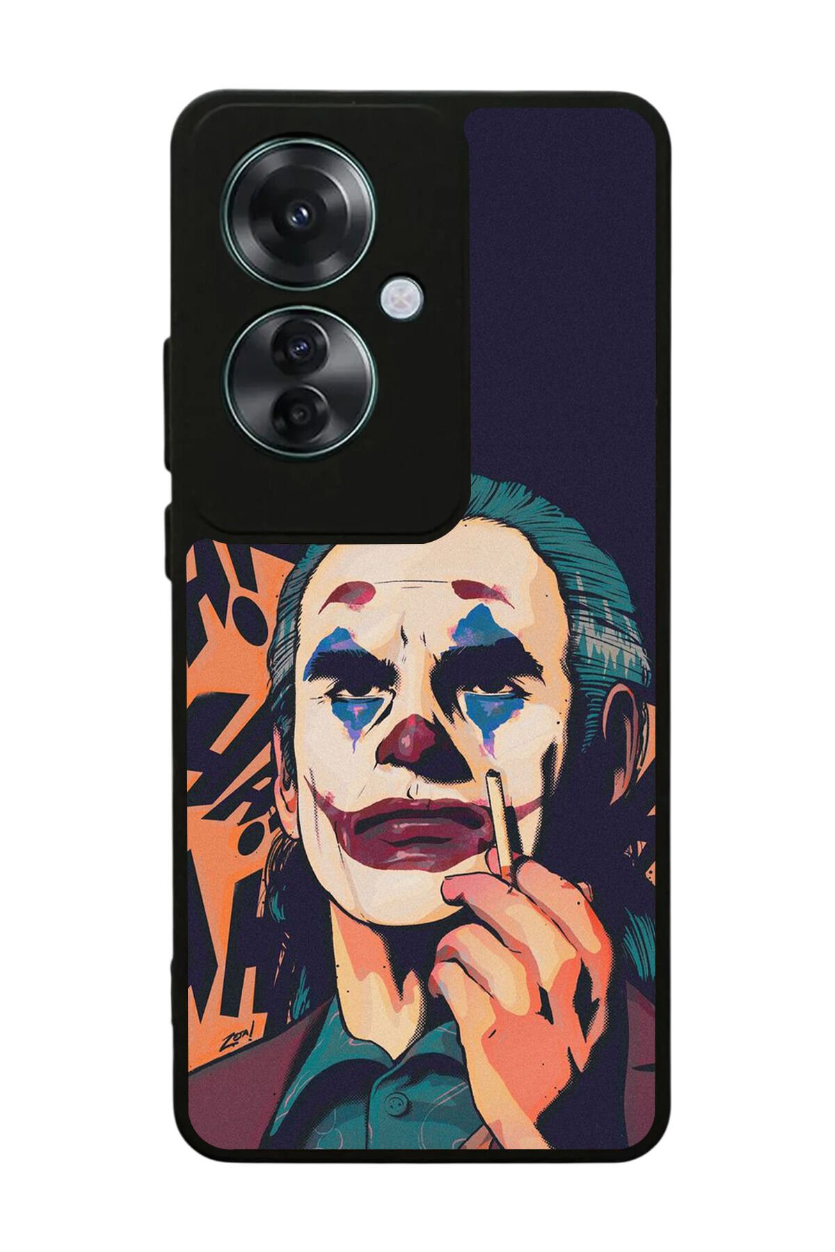 Oppo Reno 11F Uyumlu Joker Tasarımlı Glossy Premium Kılıf