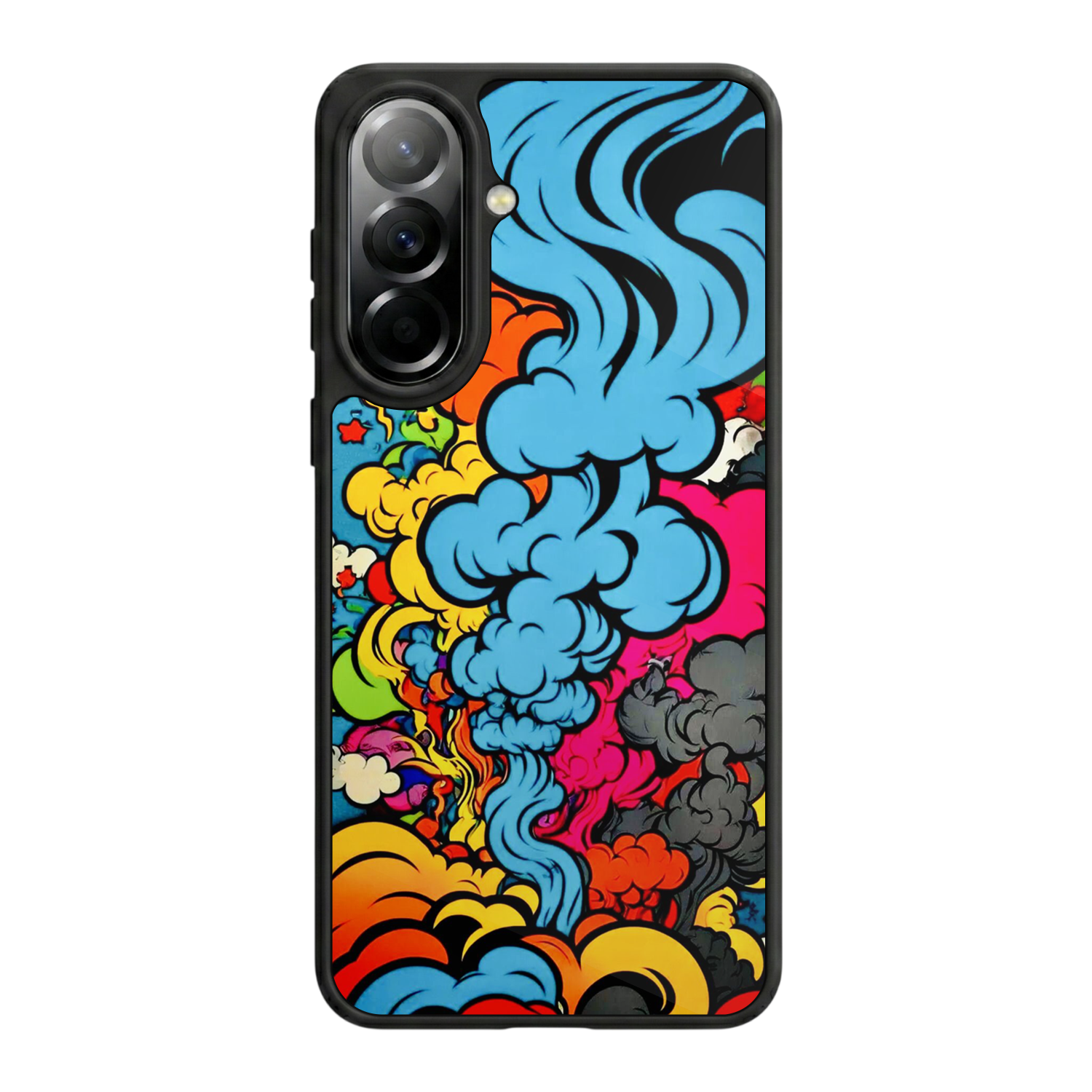 Samsung Galaxy A37 Uyumlu Abstract Tasarımlı Glossy Premium Kılıf