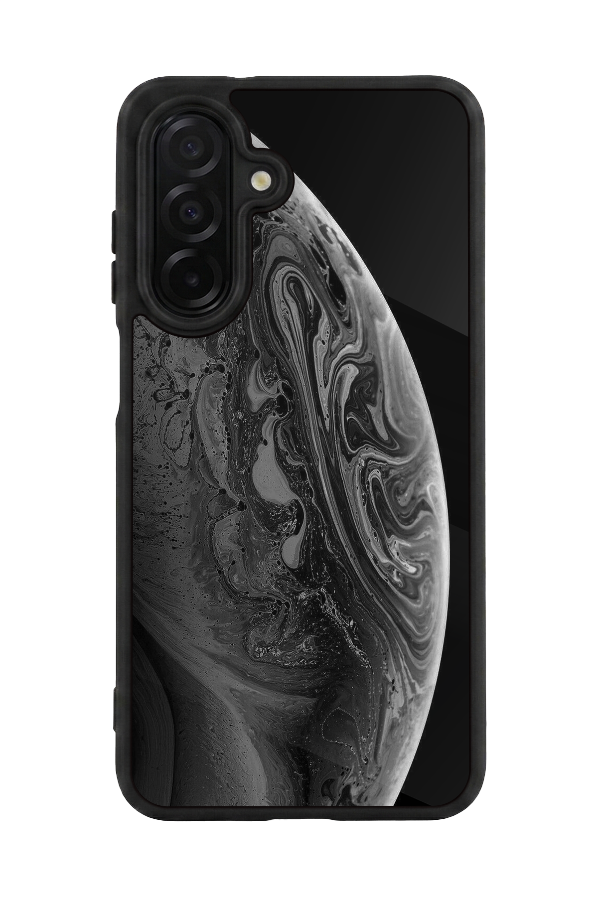 Samsung Galaxy A36 Uyumlu Ay Tasarımlı Glossy Premium Kılıf