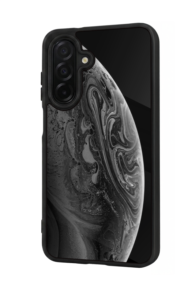 Samsung Galaxy A36 Uyumlu Ay Tasarımlı Glossy Premium Kılıf