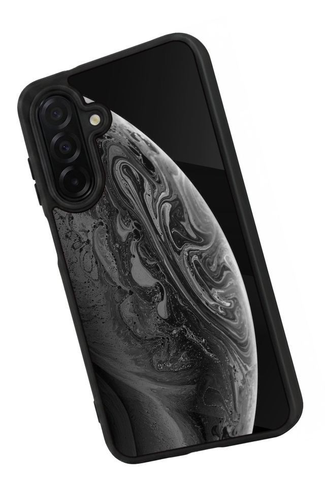 Samsung Galaxy A36 Uyumlu Ay Tasarımlı Glossy Premium Kılıf