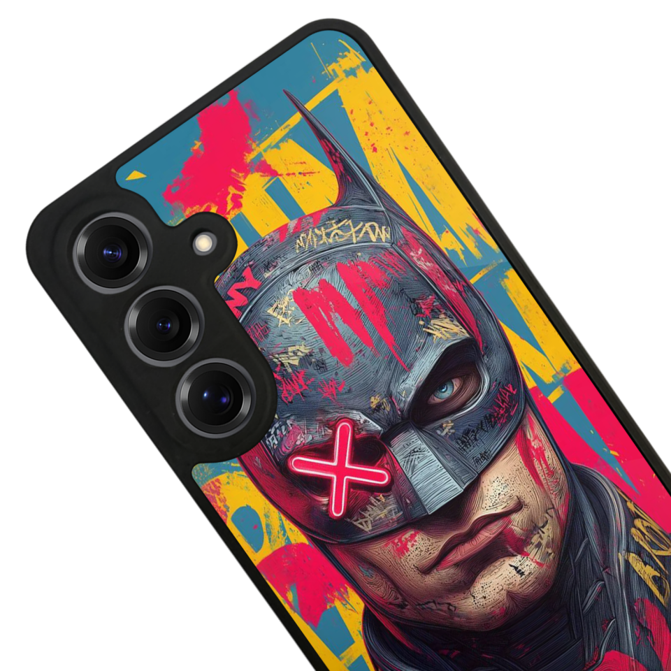 Samsung Galaxy S25 Uyumlu Batman Tasarımlı Glossy Premium Kılıf