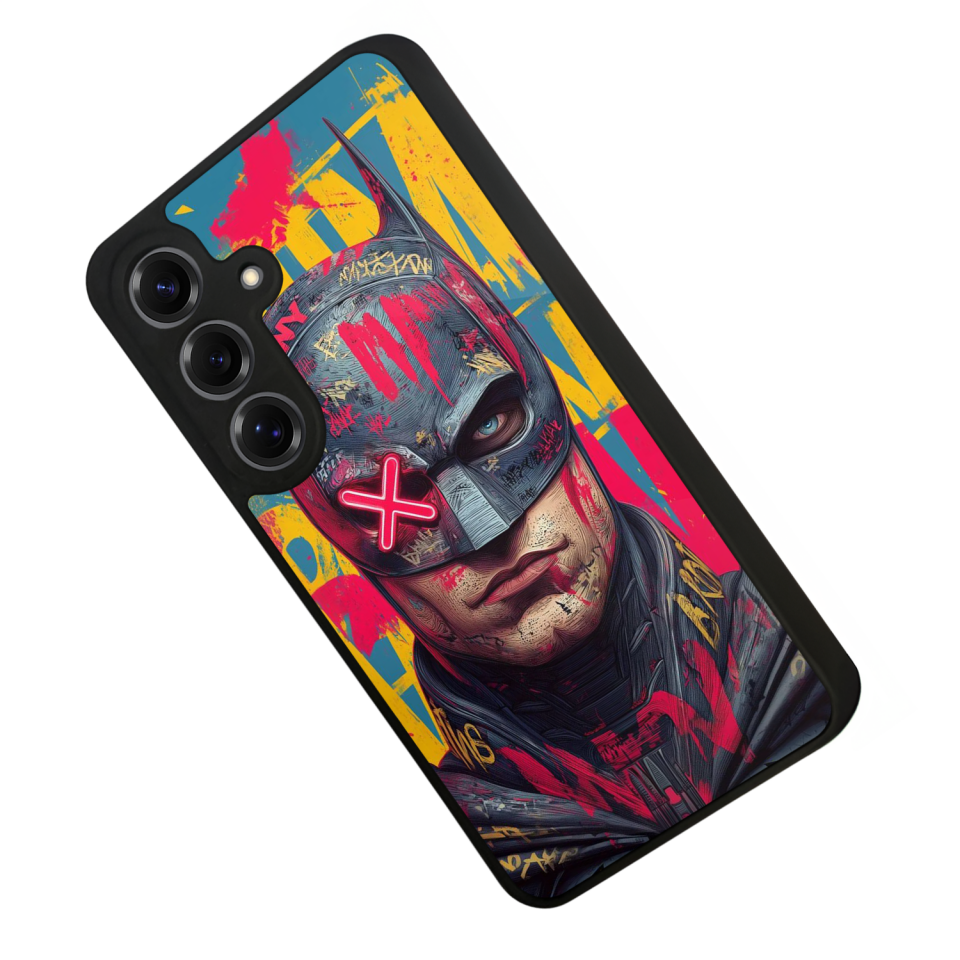 Samsung Galaxy S25 Uyumlu Batman Tasarımlı Glossy Premium Kılıf