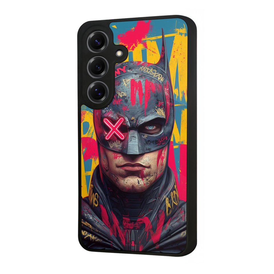 Samsung Galaxy S25 Uyumlu Batman Tasarımlı Glossy Premium Kılıf