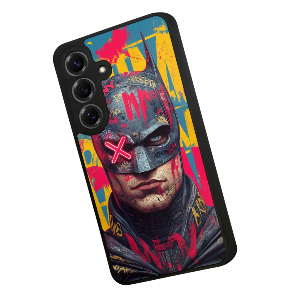 Samsung Galaxy S25 Uyumlu Batman Tasarımlı Glossy Premium Kılıf