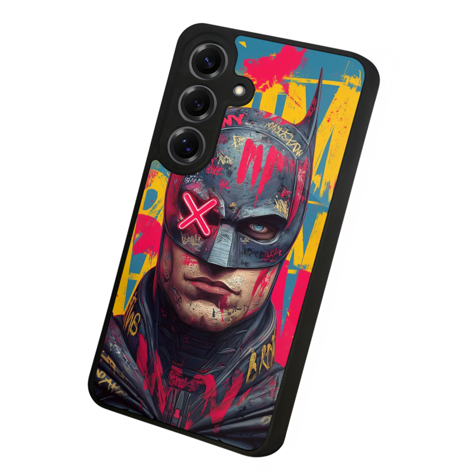 Samsung Galaxy S25 Uyumlu Batman Tasarımlı Glossy Premium Kılıf