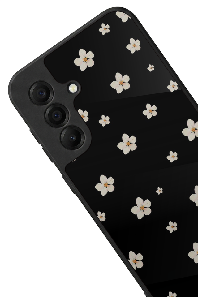 Samsung Galaxy A17 Uyumlu Cicek Tasarımlı Glossy Premium Kılıf