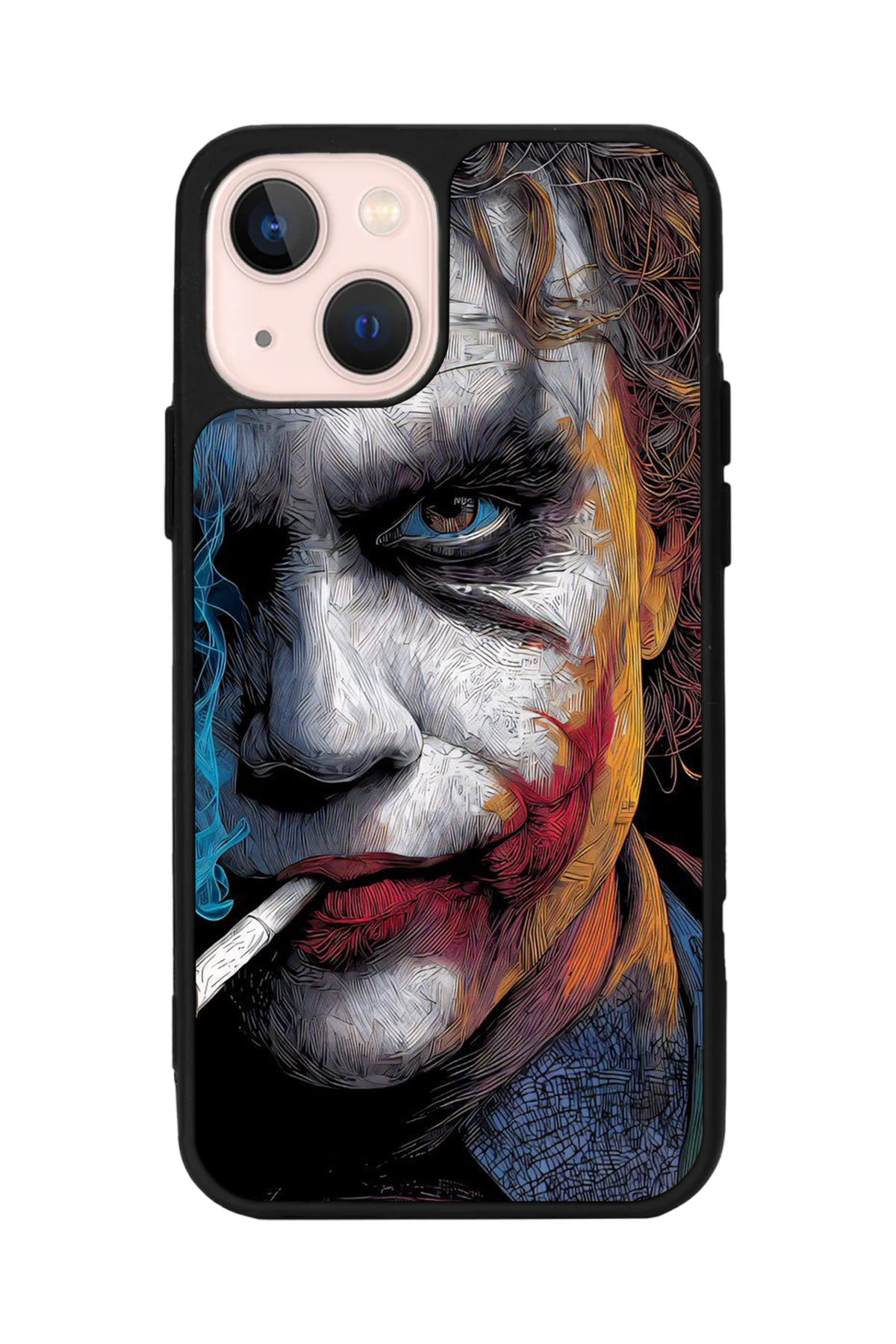 iPhone 15 Plus Uyumlu Joker Tasarımlı Glossy Premium Kılıf